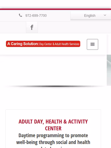 1st Choice Adult Day Center website