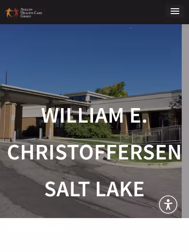 William E. Christoffersen Salt Lake Veterans Home website