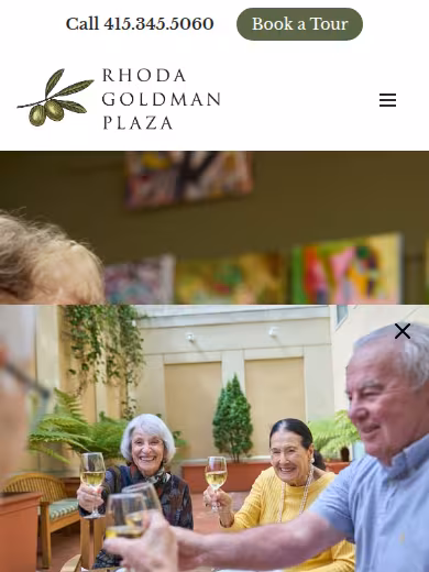 Rhoda Goldman Plaza website