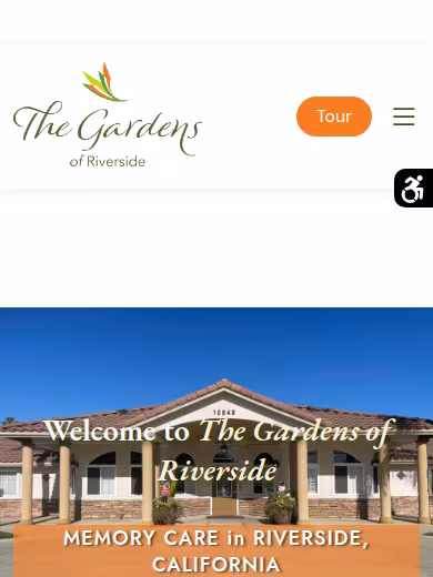 The Gardens of Riverside website