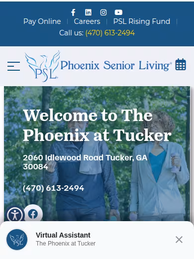 The Phoenix at Tucker website