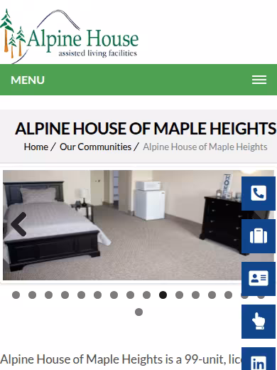 Alpine House of Maple Heights website