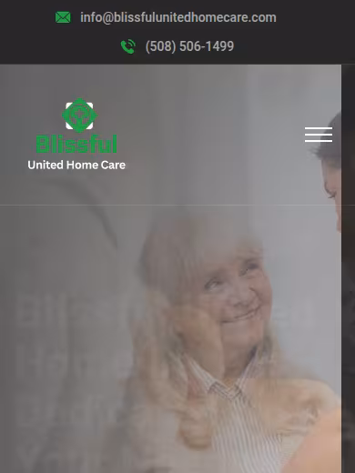 Blissful United Home Care Boston website
