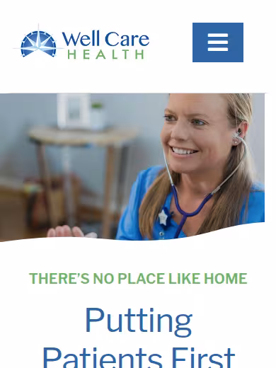 Well Care Health website