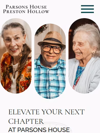Parsons House Preston Hollow website