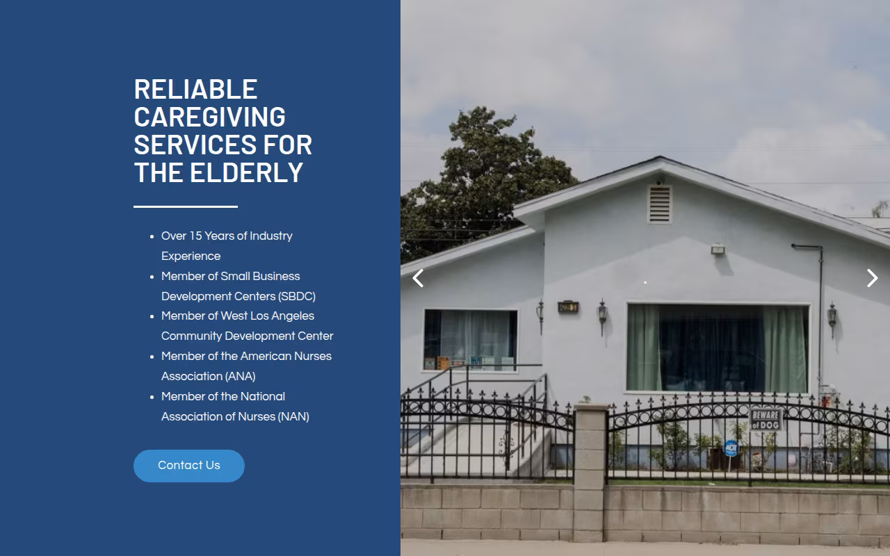 Hope House #1 website