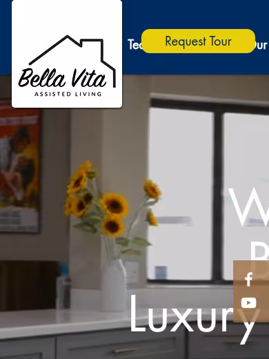 Bella Vita Assisted Living at Cholla website