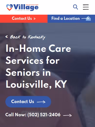 Village Caregiving website