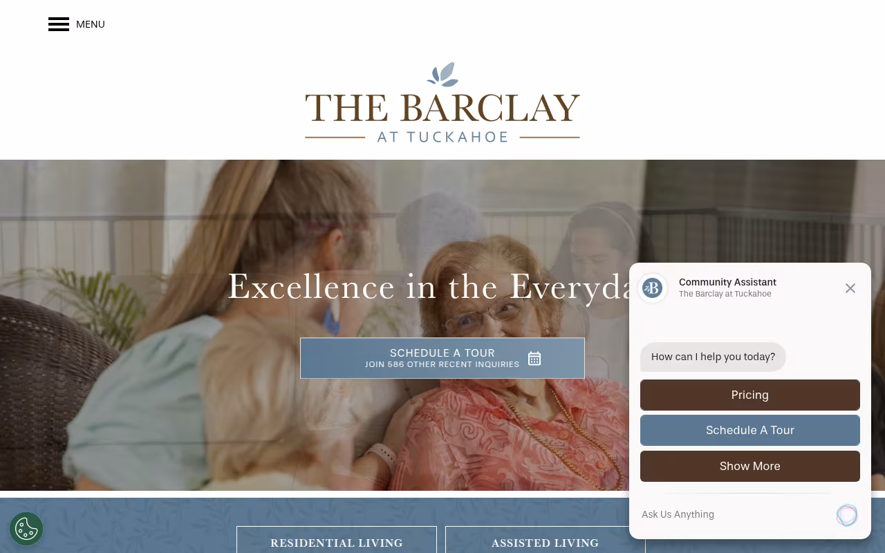The Barclay at Tuckahoe website