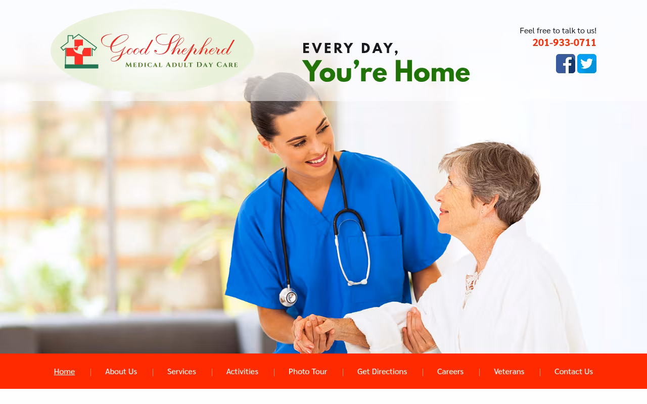 Good Shepherd Adult Day Care website