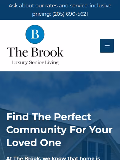 The Brook website