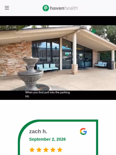 Haven Health Scottsdale website