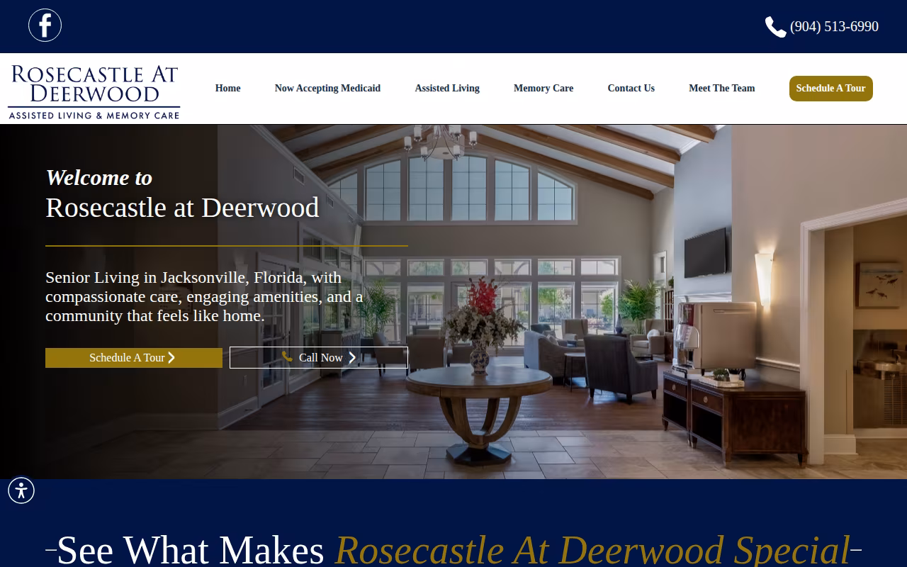 Rosecastle at Deerwood website