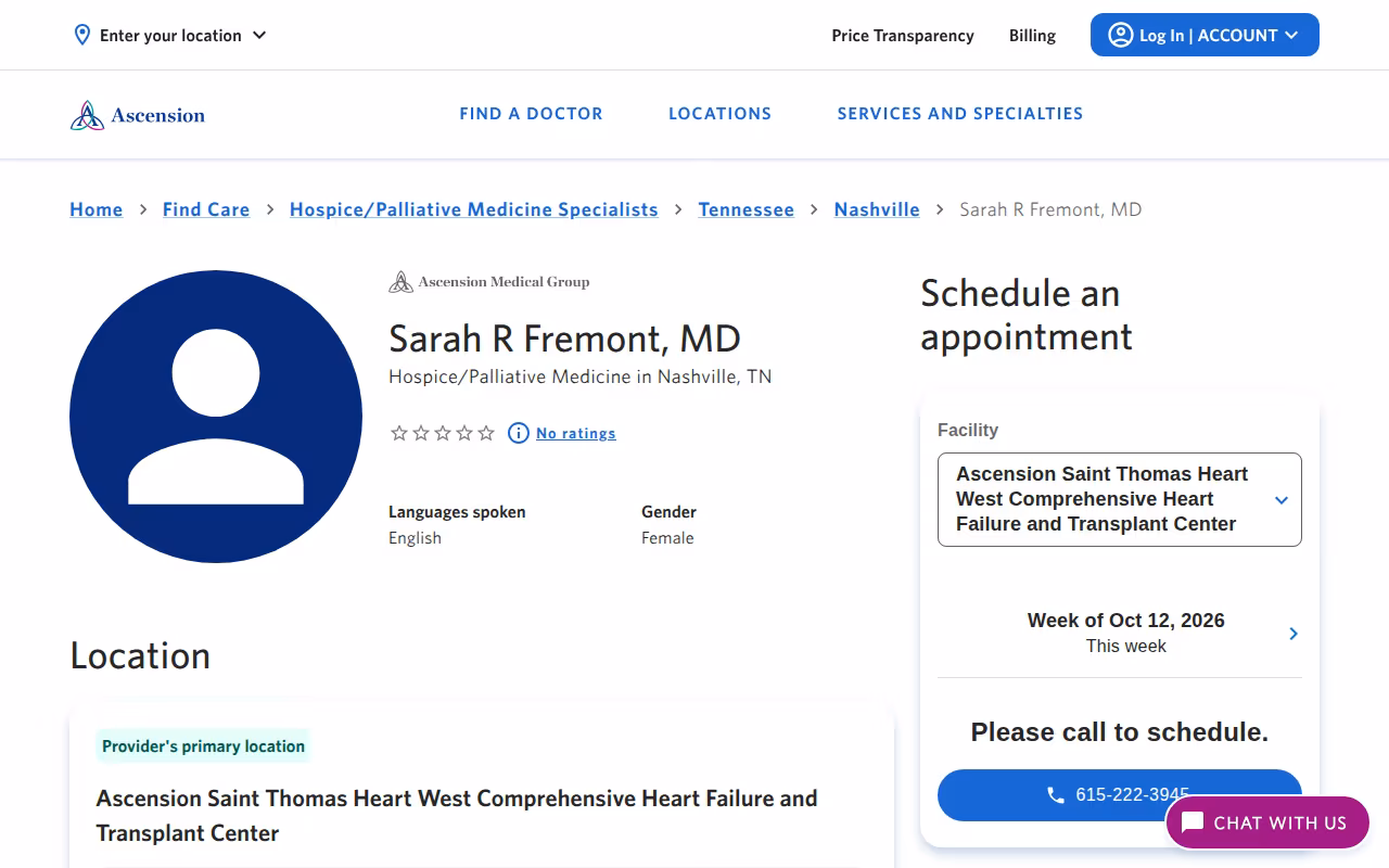 Sarah R. Fremont, MD website