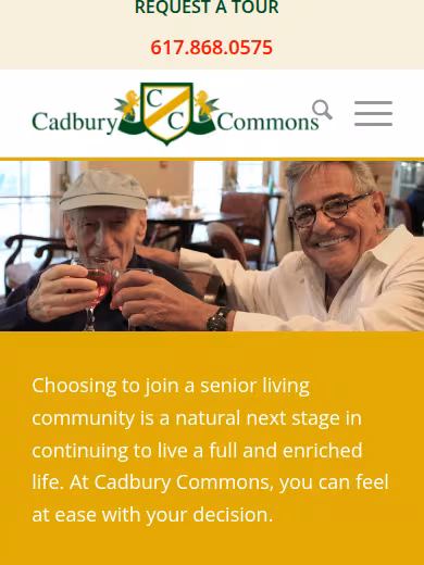 Cadbury Commons website