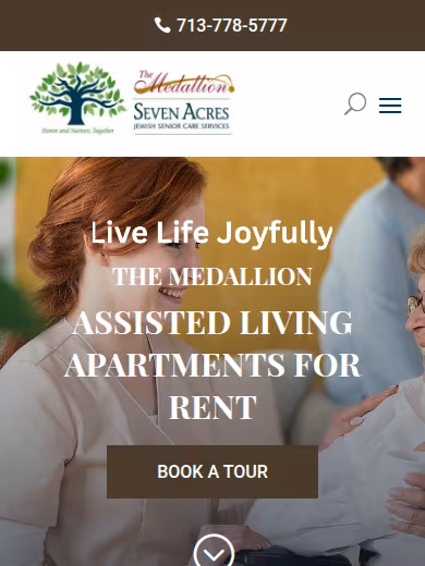 The Medallion Assisted Living Residence website