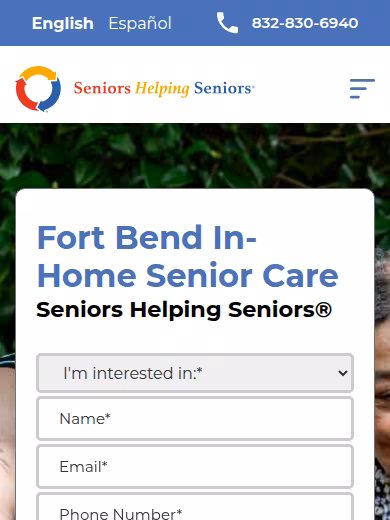 Seniors Helping Seniors Houston website