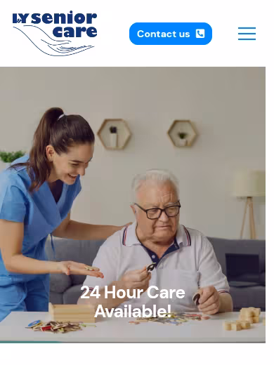 I Y Senior Care website