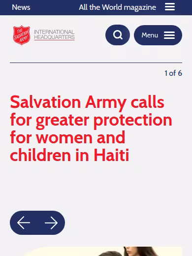 The Salvation Army LA Silvercrest Senior Housing Residence website