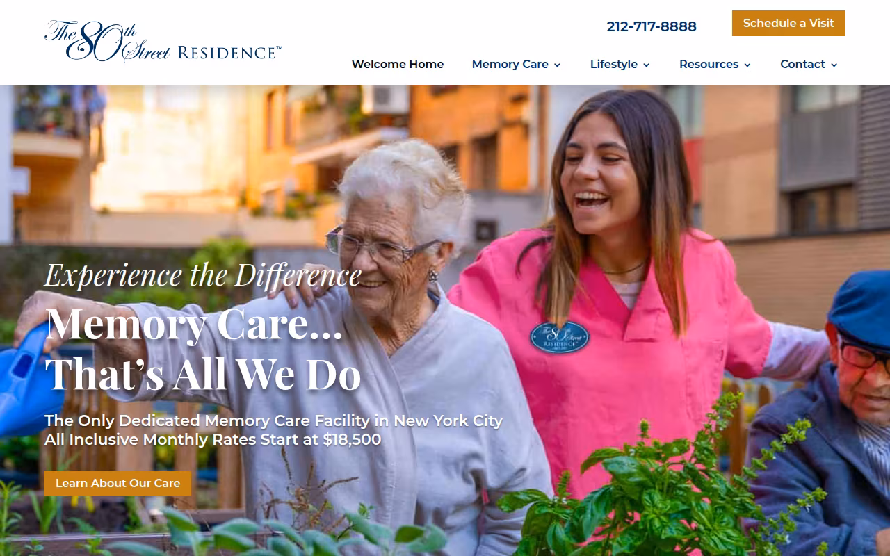 80th Street Residence website