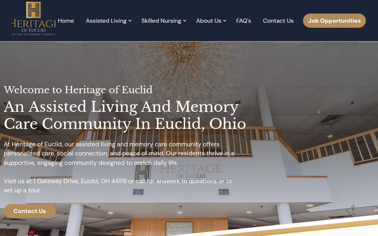 Heritage of Euclid website