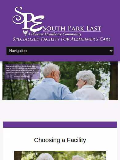 South Park East website
