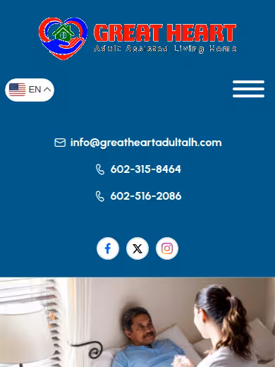 Great Heart Adult Assisted Living Home website