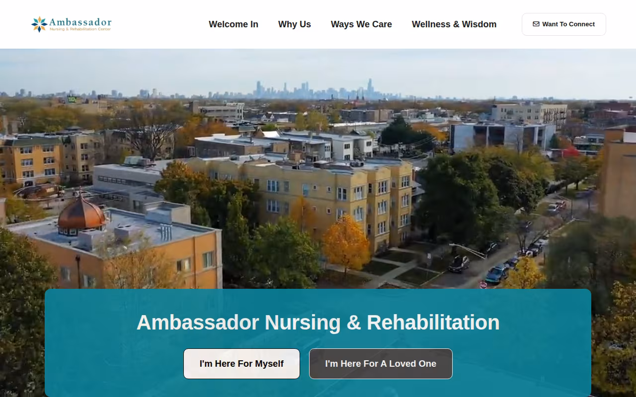 Ambassador Nursing & Rehabilitation Center website