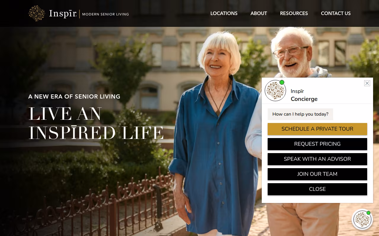 Inspīr Carnegie Hill website