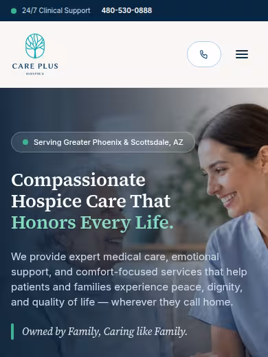 Care Plus Hospice Care LLC website