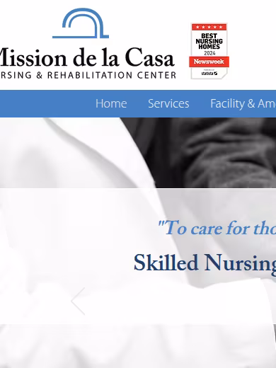 Mission de la Casa Nursing and Rehabilitation Center website