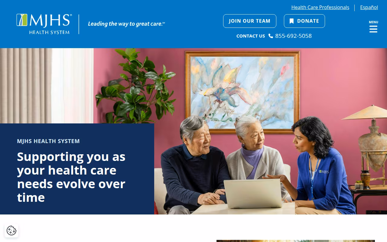 MJHS Health System website