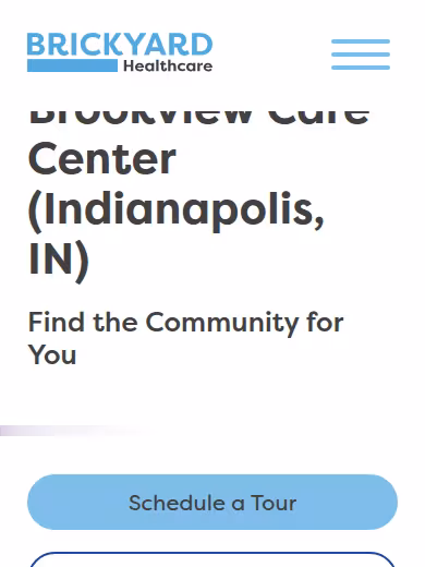 Brickyard Healthcare - Brookview Care Center website