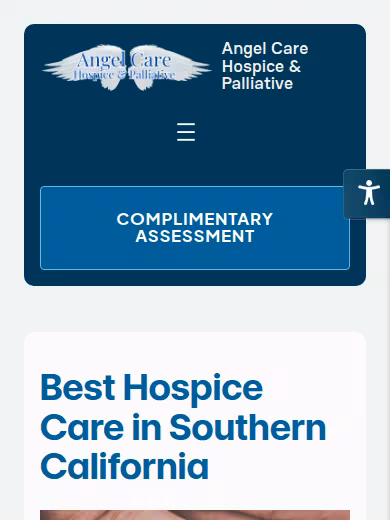 Angel Care Hospice & Palliative website