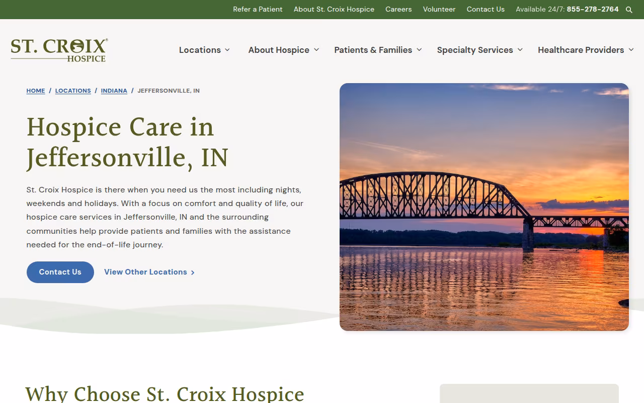 St. Croix Hospice website
