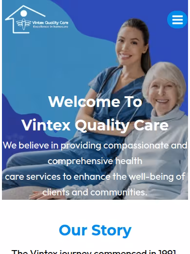 Vintex Quality Care Inc website