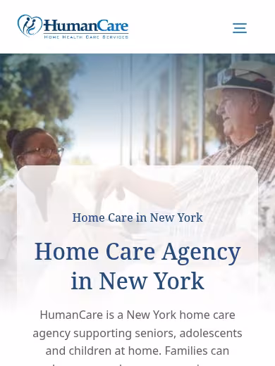 Human Care: NHTD In NY & Home Care Agency Services In New York website