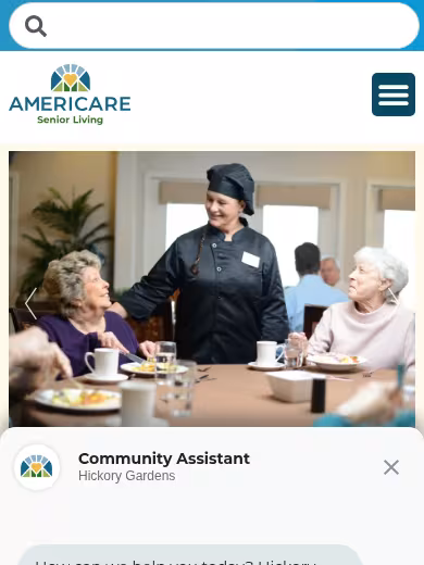 Hickory Gardens Assisted Living website