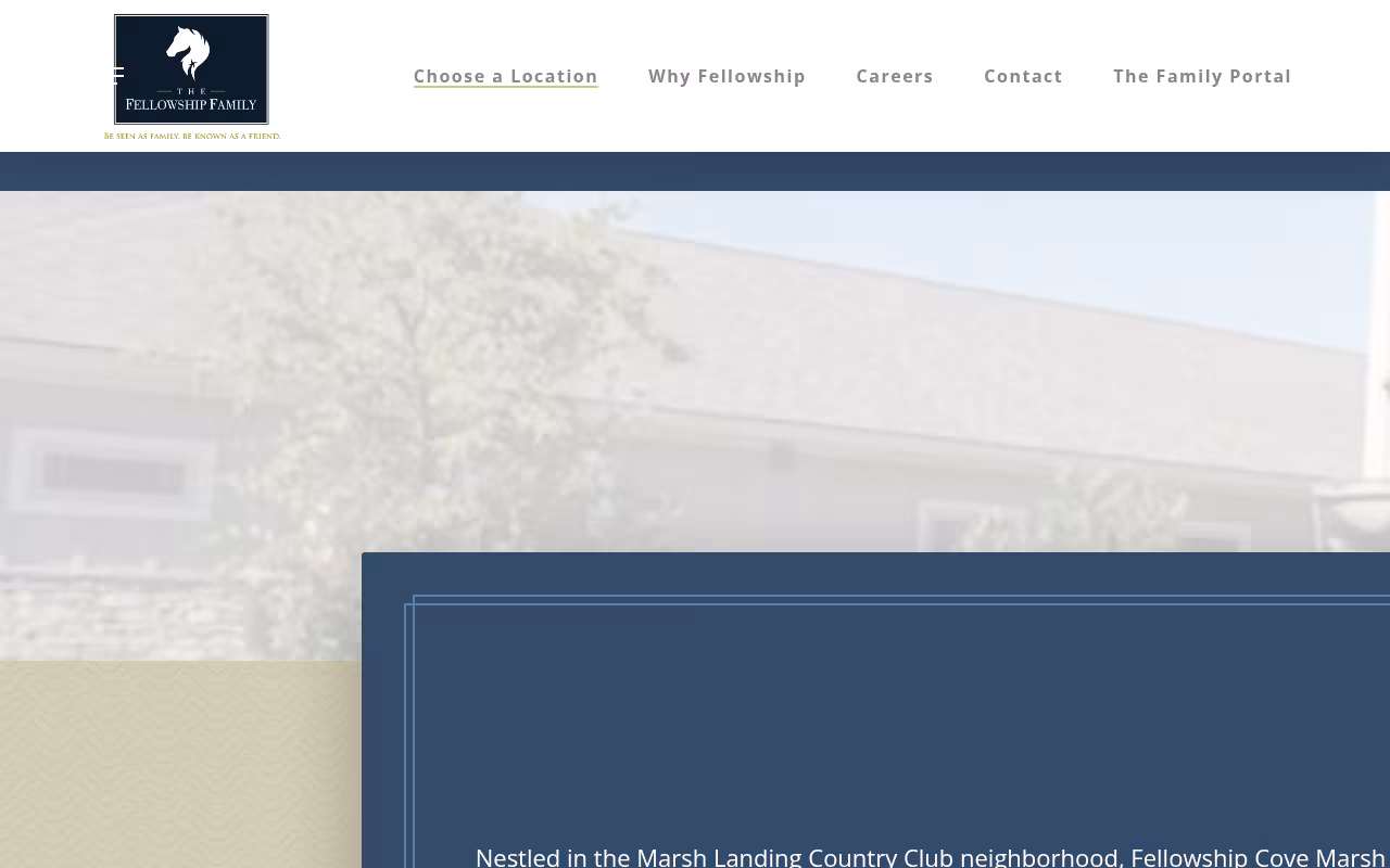 Fellowship Cove Marsh Landing website