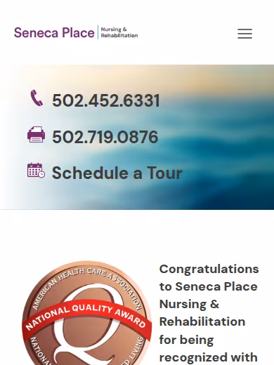 Seneca Place website
