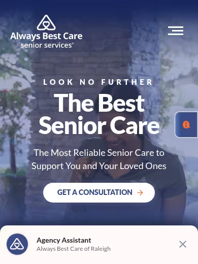 Always Best Care Senior Services - Home Care Services in Raleigh website