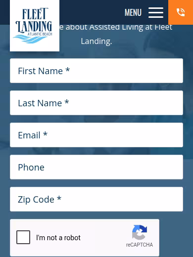 Leeward Manor Assisted Living website