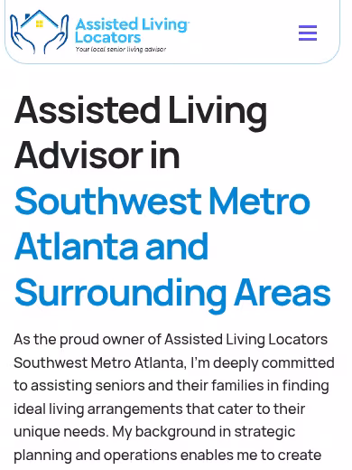 Assisted Living Locators Atlanta website