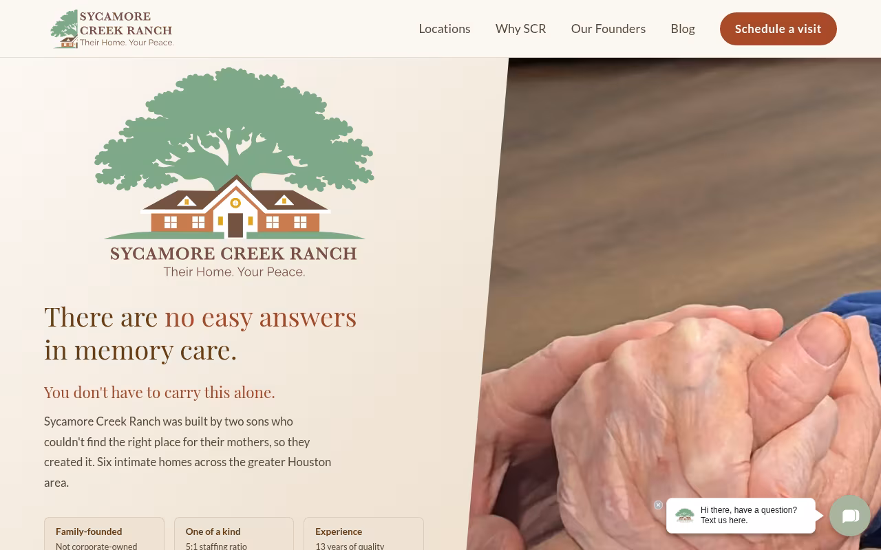 Sycamore Creek Ranch - The Heights website