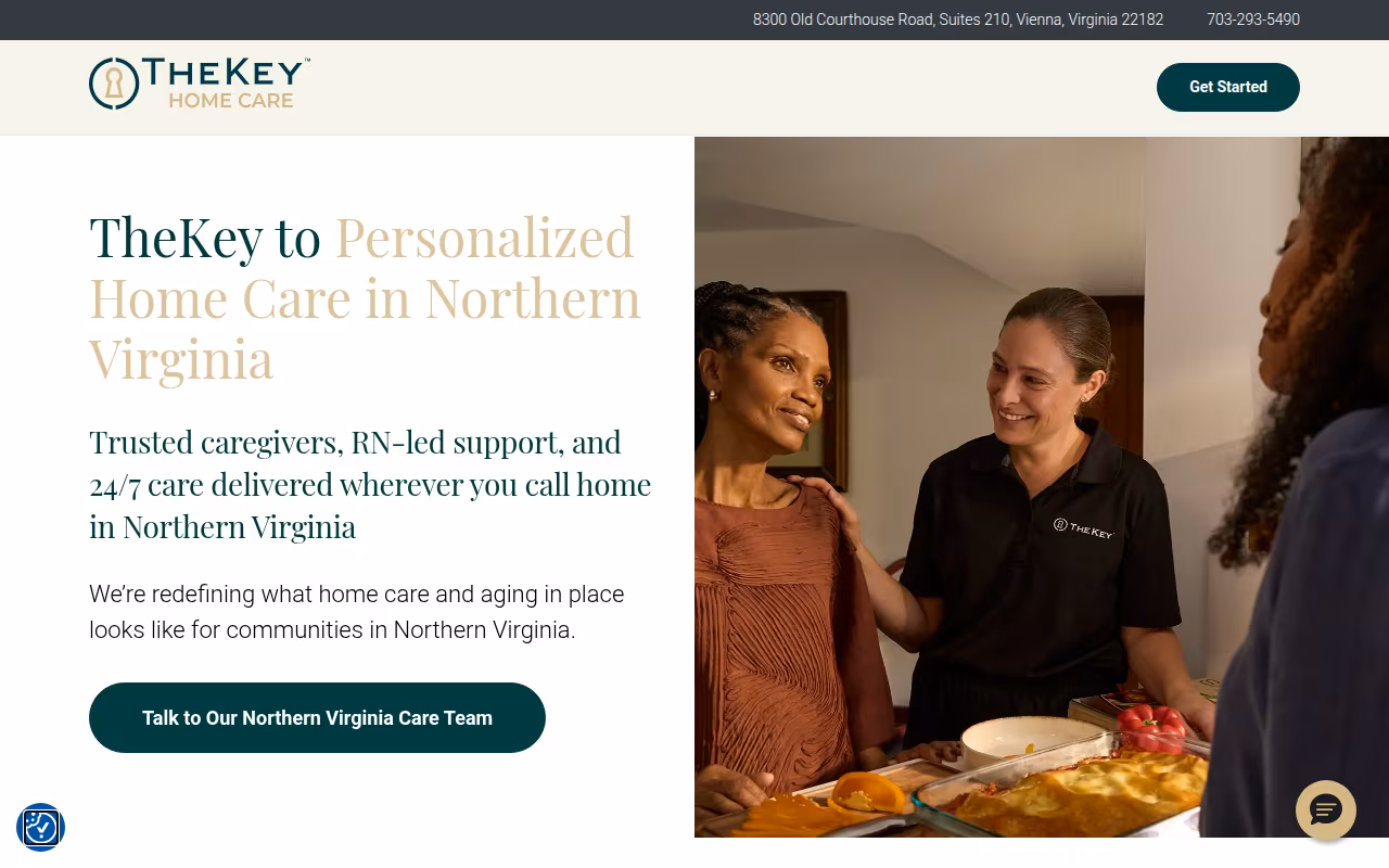 TheKey - Formerly Home Care Assistance website