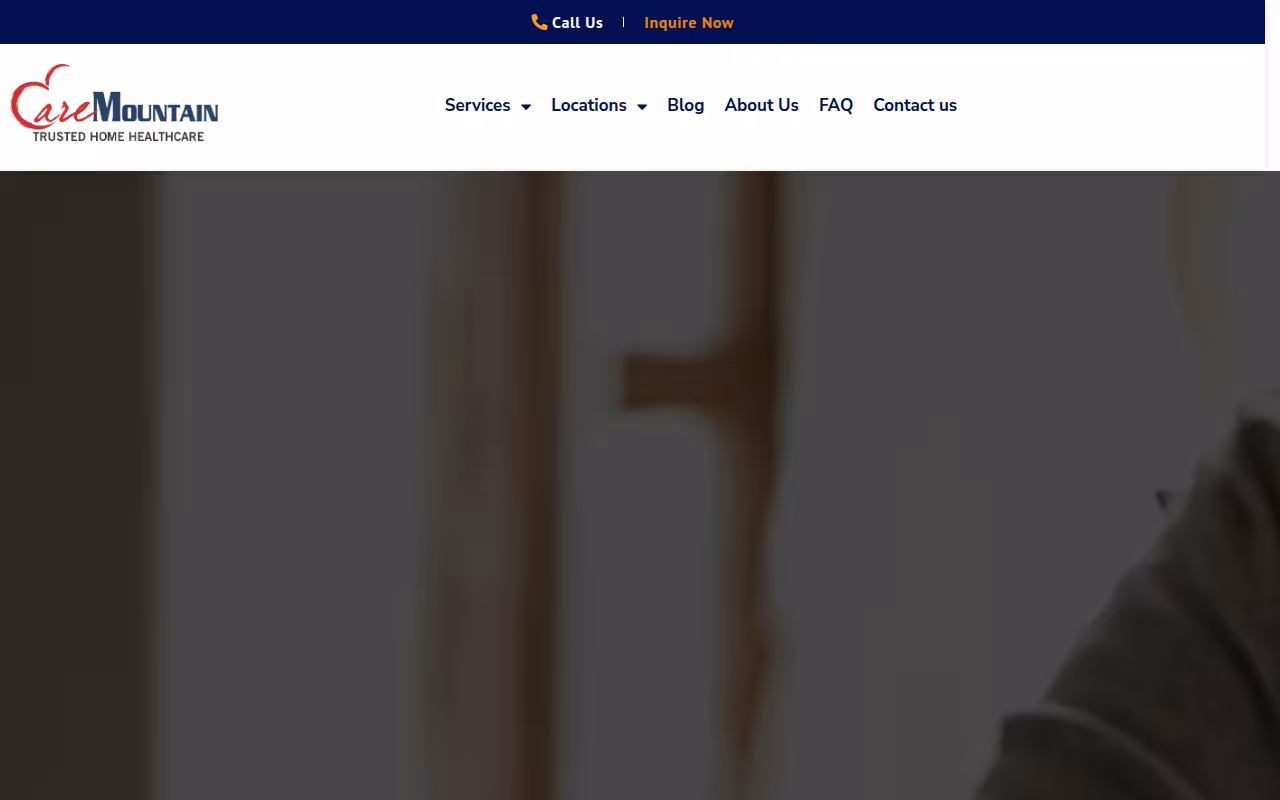 Care Mountain Dallas website