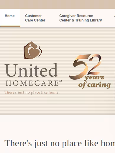 United HomeCare website