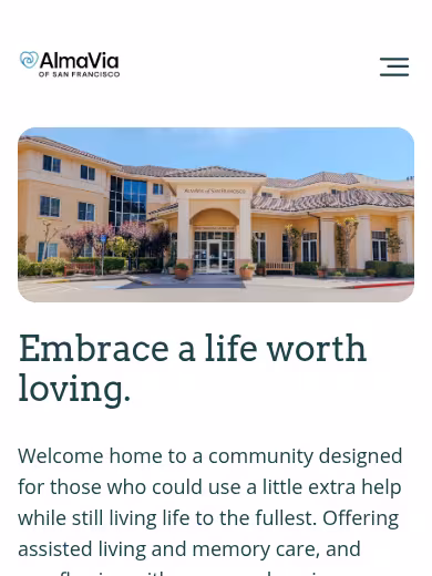 AlmaVia of San Francisco website