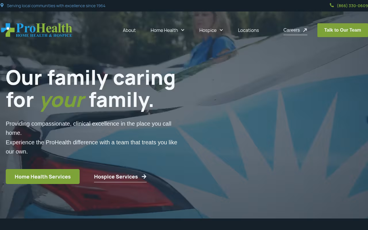 ProHealth Group, Inc. website