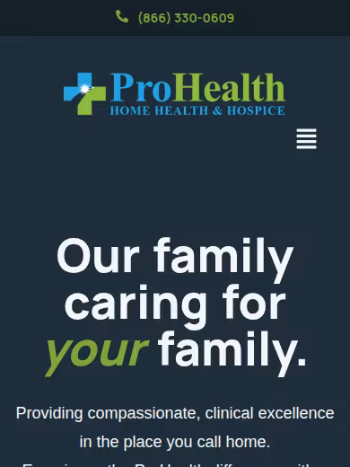 ProHealth Group, Inc. website